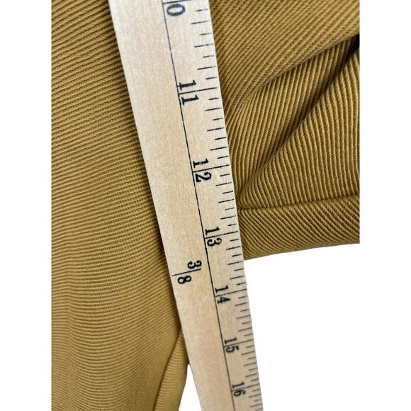 Madewell Twill Jacquard Tapered‎ Pants brown size M - Picture 6 of 9